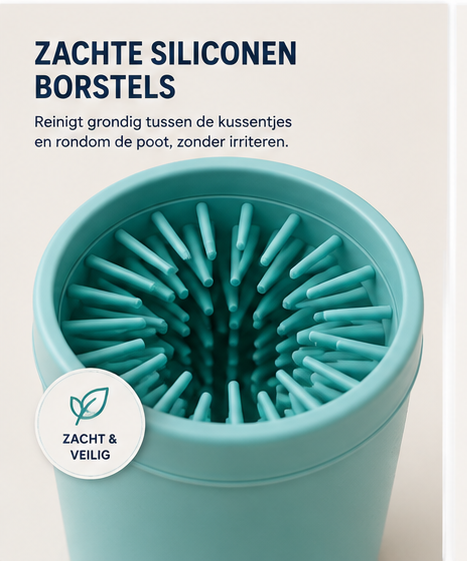 Pootiva™ Pootreiniger – Schone Pootjes in Seconden