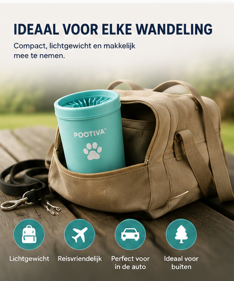Pootiva™ Pootreiniger – Schone Pootjes in Seconden